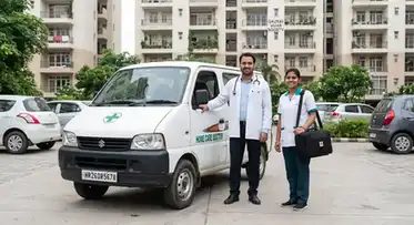 Patient calling GurgaonCare doctor at night in Gurgaon